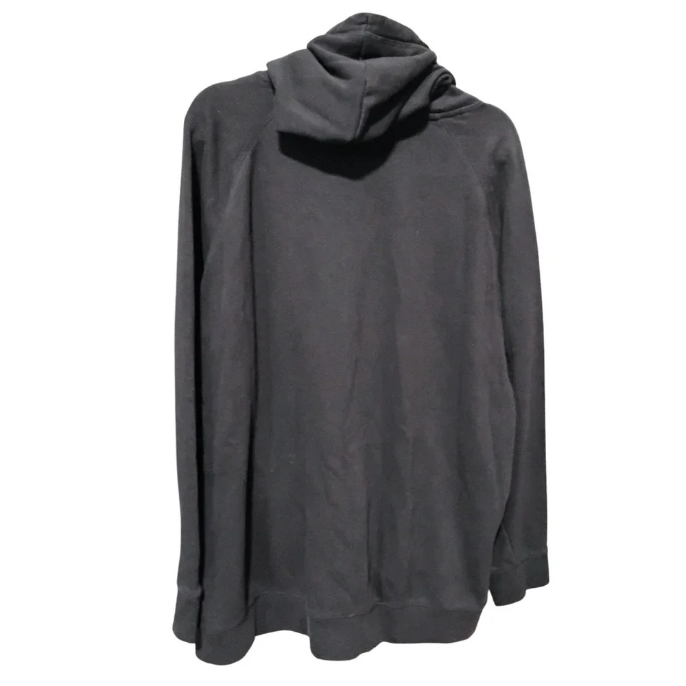 Sports Illustrated Black Hoodie  XL Pullover Soft Stretch Athleisure‎